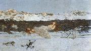 Giovanni Segantini the punishment of lust Sweden oil painting artist